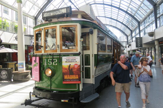 Cathedral Junction. Endstation der Tram Touren