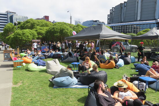 An der Waterfront in Wellington