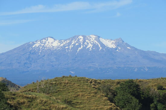 Der heilige Berg Ruapehu