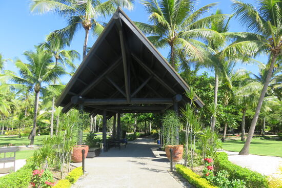 Von hier aus geht unsere Fähre auf der Festlandseite ab in Richtung Insel...