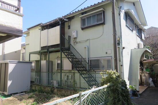 Aufgang zu unserer Wohnung