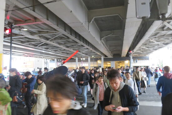 An der U-Bahnstation