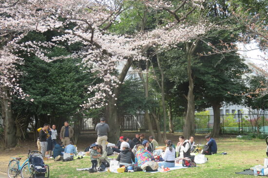 Mittagspause im Olympiapark