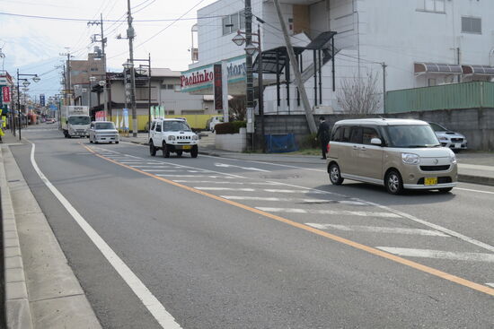 Im Stadtgebiet Fujiyoshida