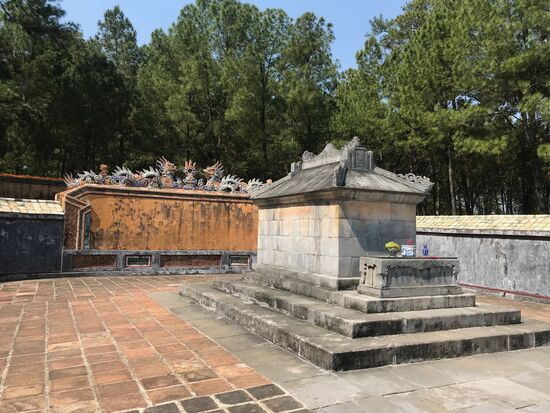 Die Grabstätte des Kaisers Tu Duc.