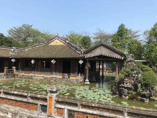 Die Gemächer der Kaiserfamilie.