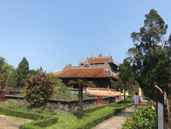 Die ehemalige Bibliothek.