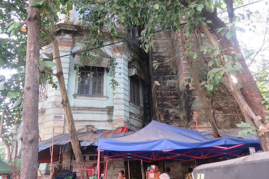 Der einstige Glanz lässt sich nur erahnen.