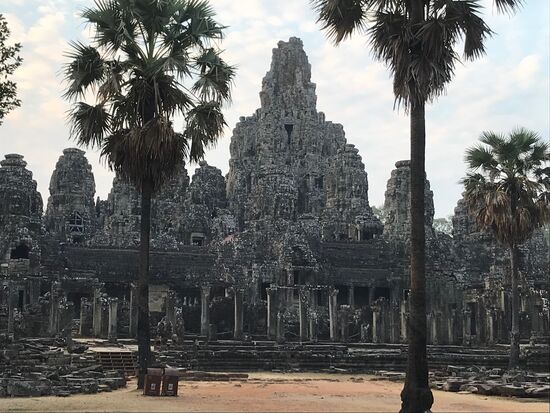 Baphuon, einst Zentrum der Stadt  Angkor Thom. Überreste der einst größten und  mächtigste Stadt vor  rund tausend Jahren weltweit.