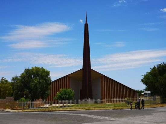 Ein moderner Kirchenbau