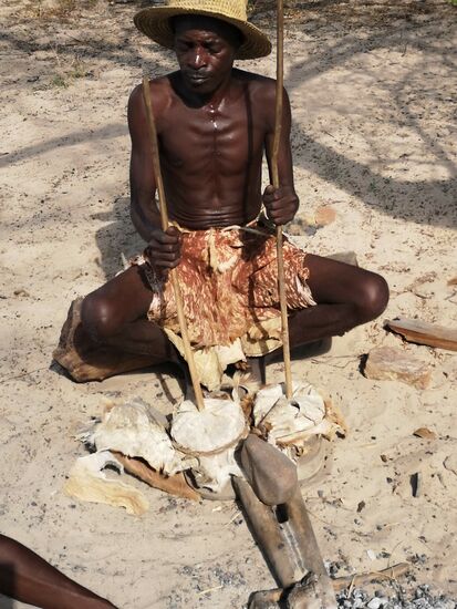 Feuer für den Schmied.