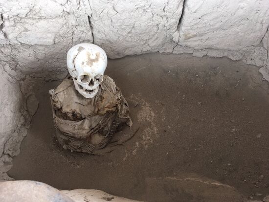 Kindermumie in Chauchilla