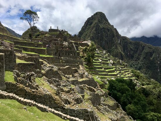 Ruinen von Machu Picchu.
