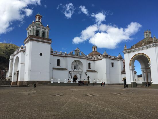 Die Basilika von Copacabana.