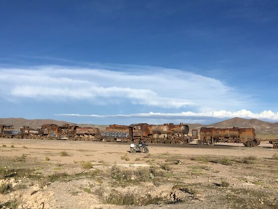 Lokfriedhof Uyuni.