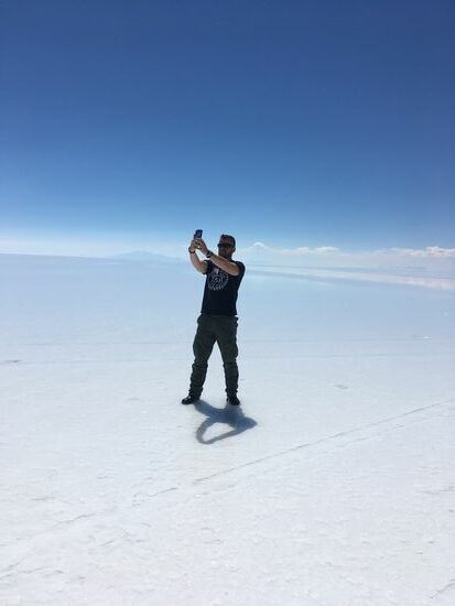 Ohne Sonnenbrille geht hier nichts�