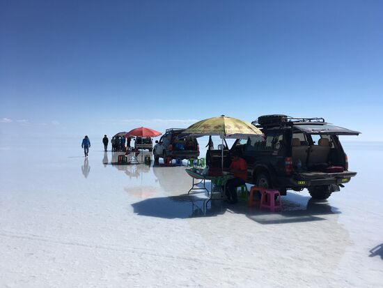 Mittagessen mit Weltklasse Aussicht�