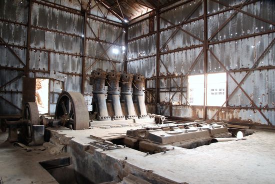 Kraftwerk der Anlage.