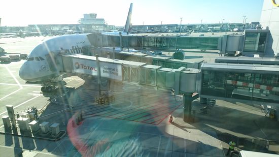 Los geht`s mit LH nach Houston und dann weiter nach Cancun