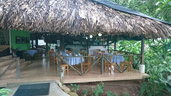 Erstmal Frühstücken im La Aldea Hotel