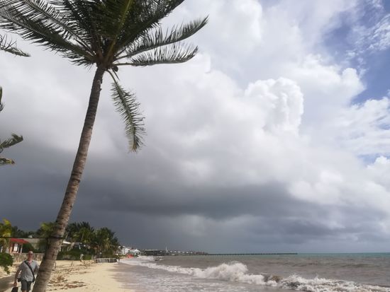 Strand Playacar.......Der Tropensturm ist im Anmarsch