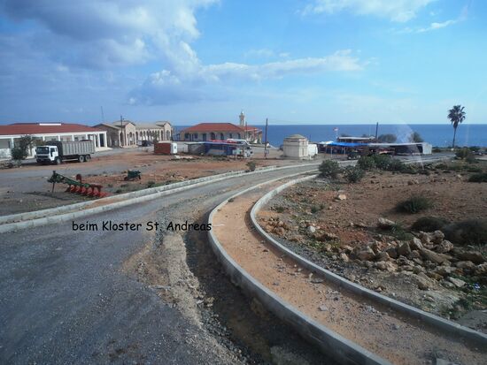Zufahrt zum Andreas-Kloster
