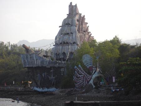 Auf der letzten Insel war diese Aquarium zu besichtigen.