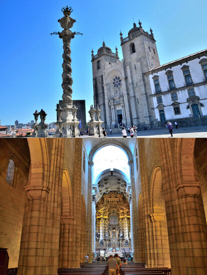 Sé Catedral
Auch von dieser festungsartigen Kathedrale aus hat man einen tollen Blick über die Stadt.