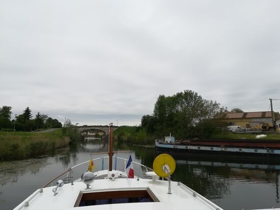 Abfahrt in St. Jean de Losne