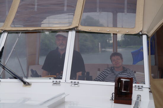 Unterwegs auf der gemütlichen Saone