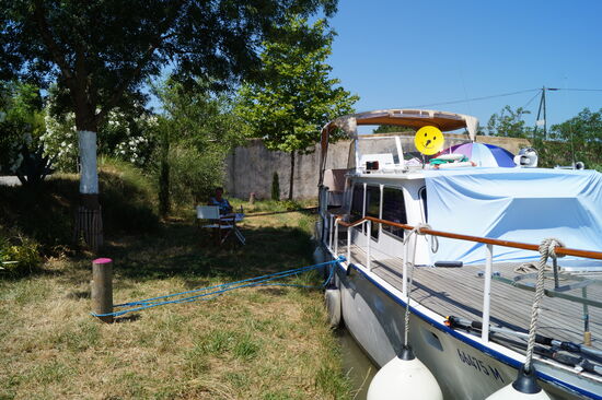 Wir haben einen schönen Lagerplatz gefunden