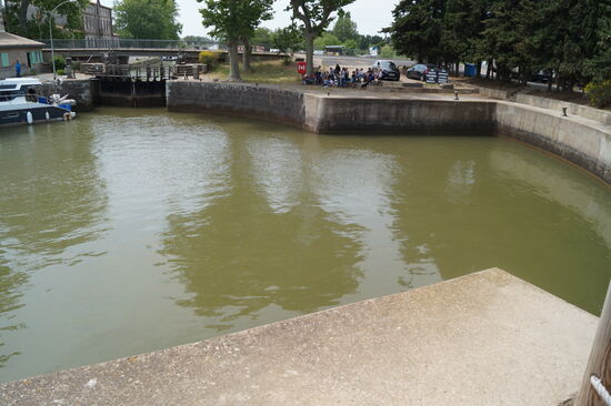 Ecluse Rond bei Agde