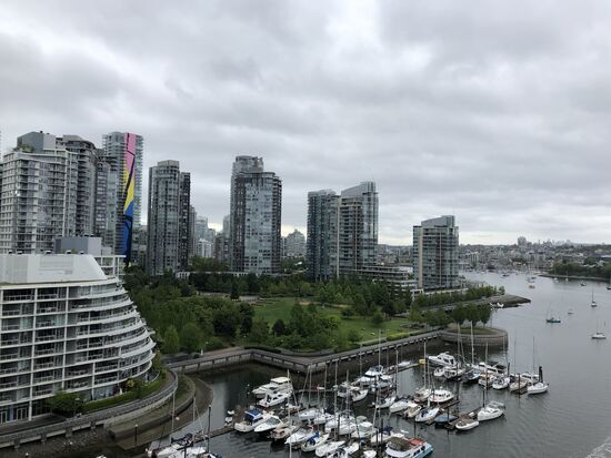 Auf dem Weg nach Granville Island
