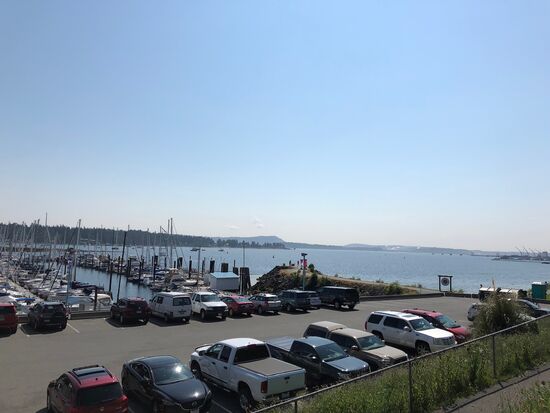 Die Küste von Nanaimo