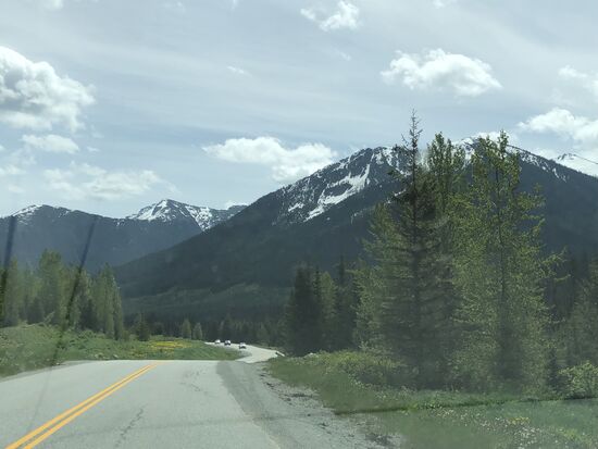 Hier und da noch Schnee