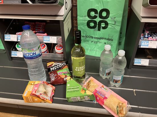 Naja nicht das beste Abendessen aber es ging zu essen �