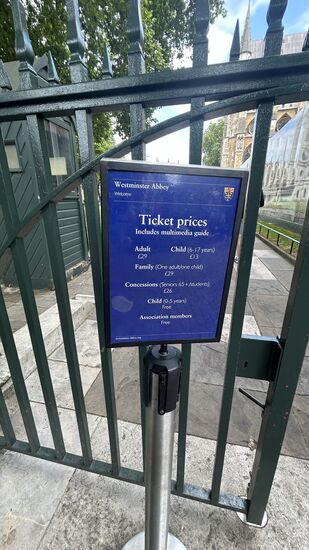Eintrittspreise
