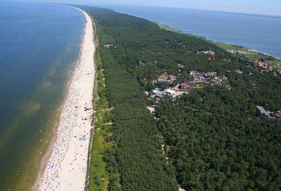 Langer oft auch menschenleerer Strand