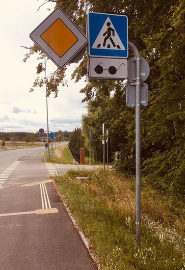 Ich verstehe das Verkehrsschild nicht