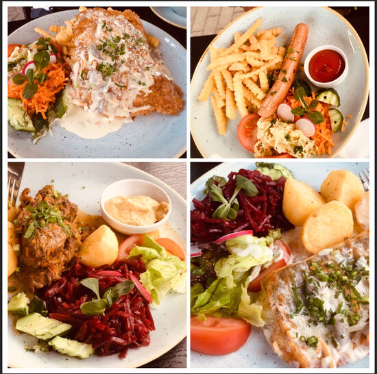 Unser wohlverdientes Abendessen