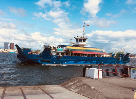 Fähre zurück nach Klaipeda
