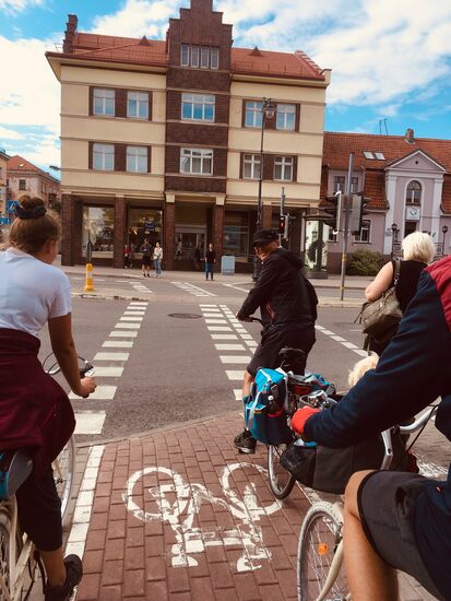 auf dem Heimweg  nach Palanga wo wir nach 2 Tage sein werden