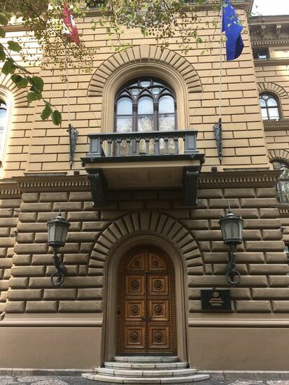 Saeima Sitz des lettischen Parlaments