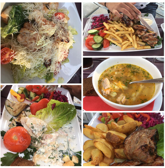 Nomnomnom, nach dem Essen geht’s zurück die Sonne knipsen