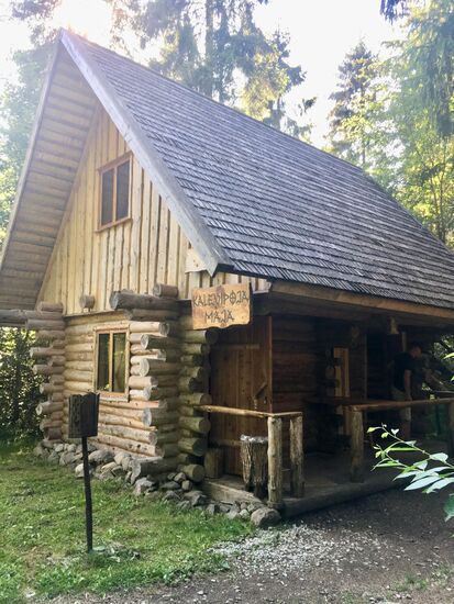 Hier wohnen wir im Wald, mit Grill und Holz und 15 min von Tallinn entfernt
