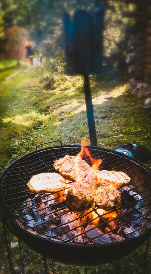 Fleisch in deutscher Marinade 