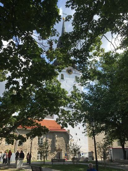 Bischofsgarten mit Blick auf die Domkirche