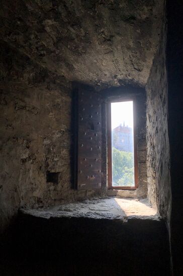 Blick zur Aussichtsplattform