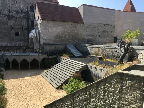 Tolle Freiluftbühne