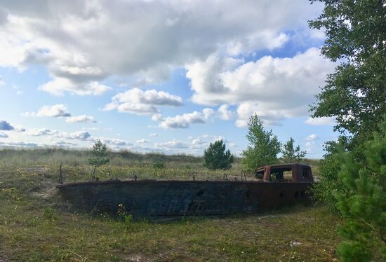 verrostetes altes Boot